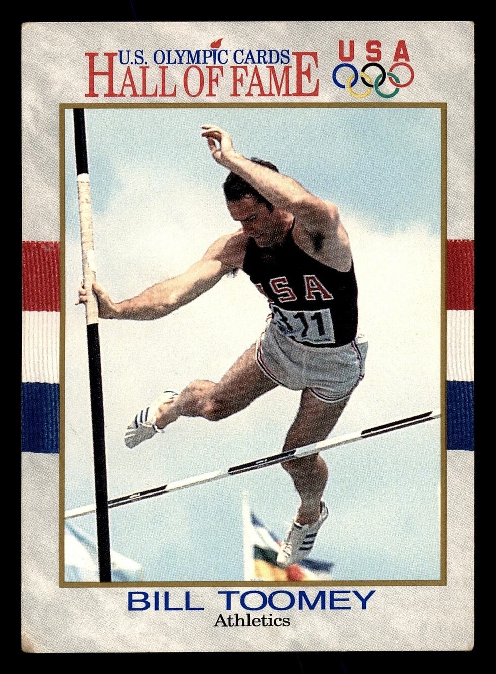 1996 Upper Deck USA Olympicards #40 Bill Toomey Card